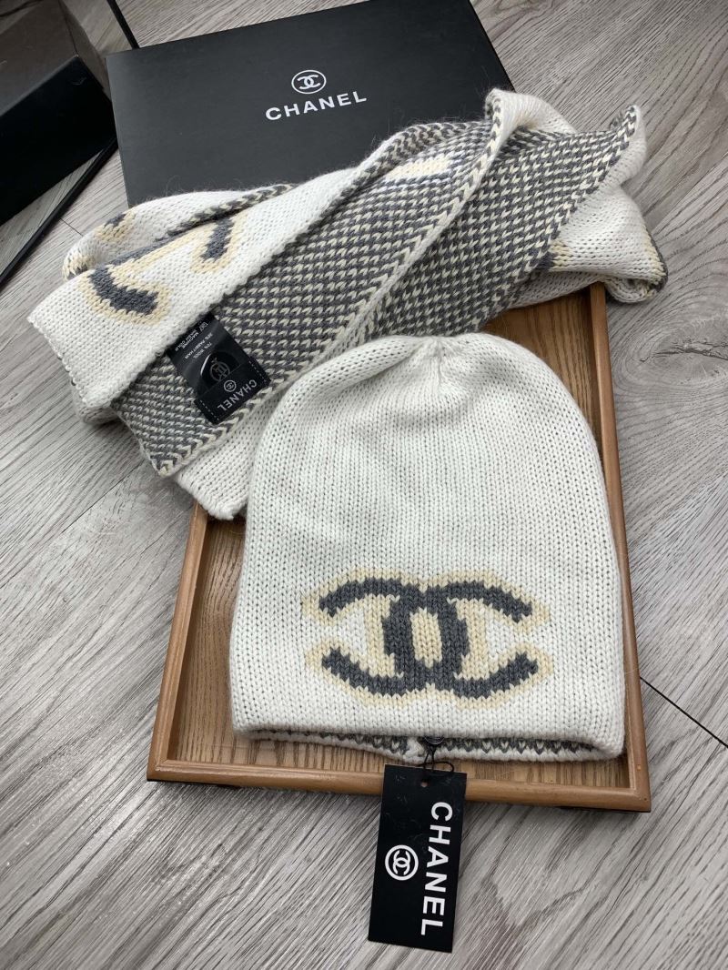 Chanel Caps Scarfs